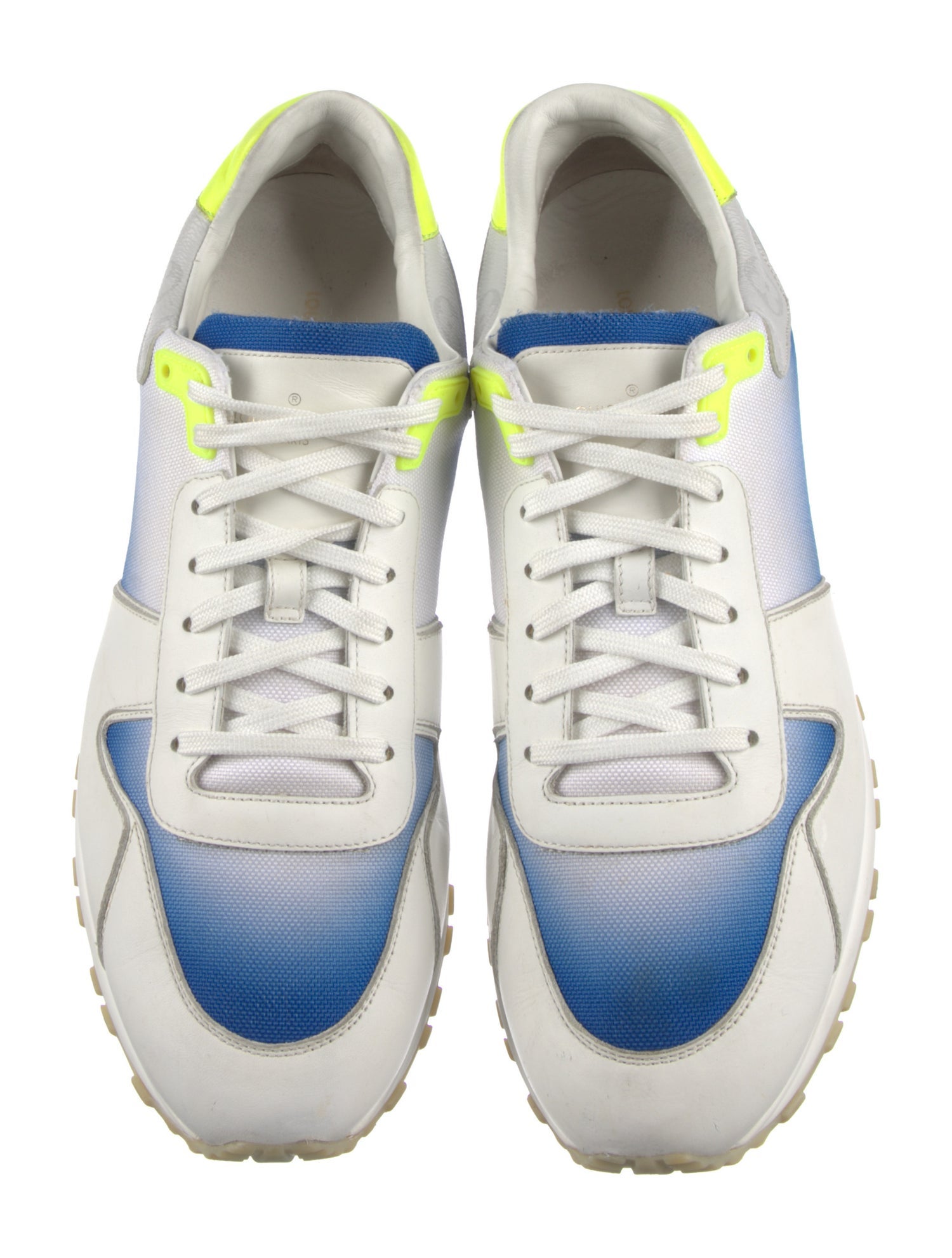 Louis Vuitton Monogram Pattern Leather Sneakers